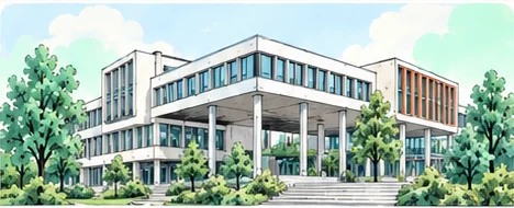 Campusansicht Duale Hochschule Baden Württemberg