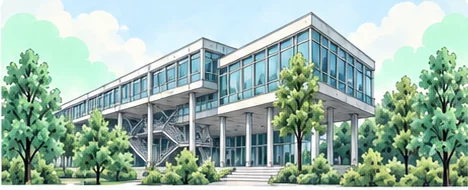 Campusansicht Fachhochschule Aachen