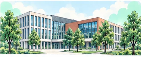 Campusansicht Hochschule RheinMain