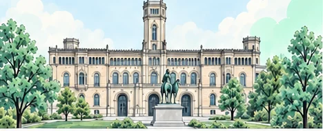 Campusansicht Leibniz Universität Hannover