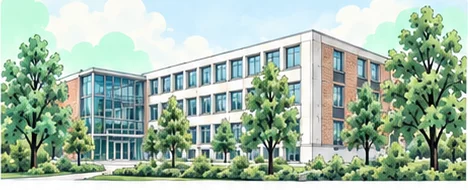 Campusansicht Ostfalia Hochschule