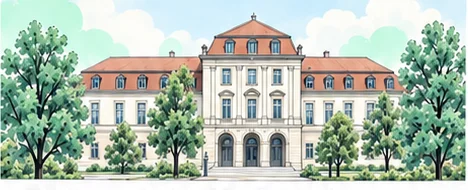 Campusansicht Pädagogische Hochschule Ludwigsburg