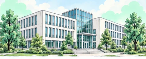 Campusansicht Technische Hochschule Deggendorf