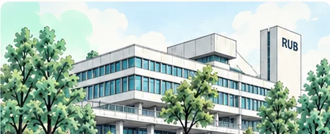 Campusansicht Universität Bochum