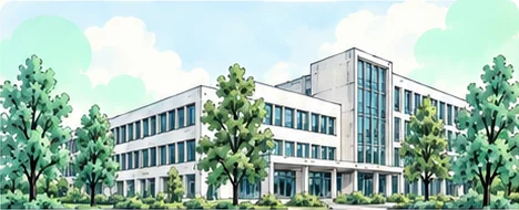Campusansicht Universität des Saarlandes