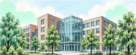 Campusansicht Westfälische Hochschule