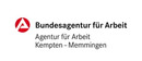 Logo Bundesagentur für Arbeit Agentur für Arbeit Kempten