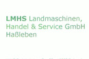 Logo LMHS Landmaschinen, Handel & Service GmbH Haßleben
