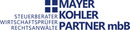 Logo MAYER KOHLER U. PARTNER  ABT. STEUER