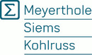 Logo Meyerthole Siems Kohlruss Ges. für aktuarielle Beratung mbH