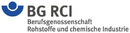Logo BG RCI Berufsgenossenschaft Rohstoffe und chemische Industrie