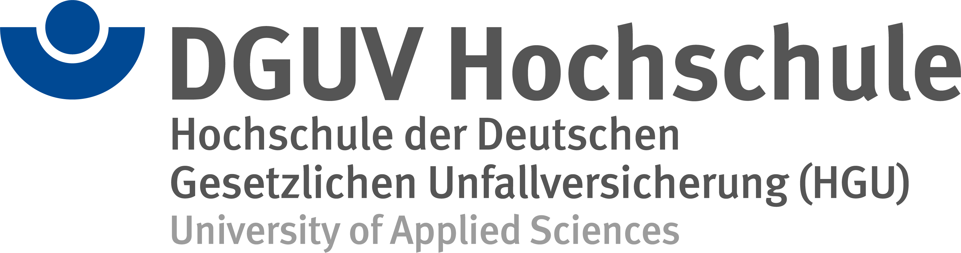 Hochschule der Deutschen Gesetzlichen Unfallversicherung (HGU) Logo